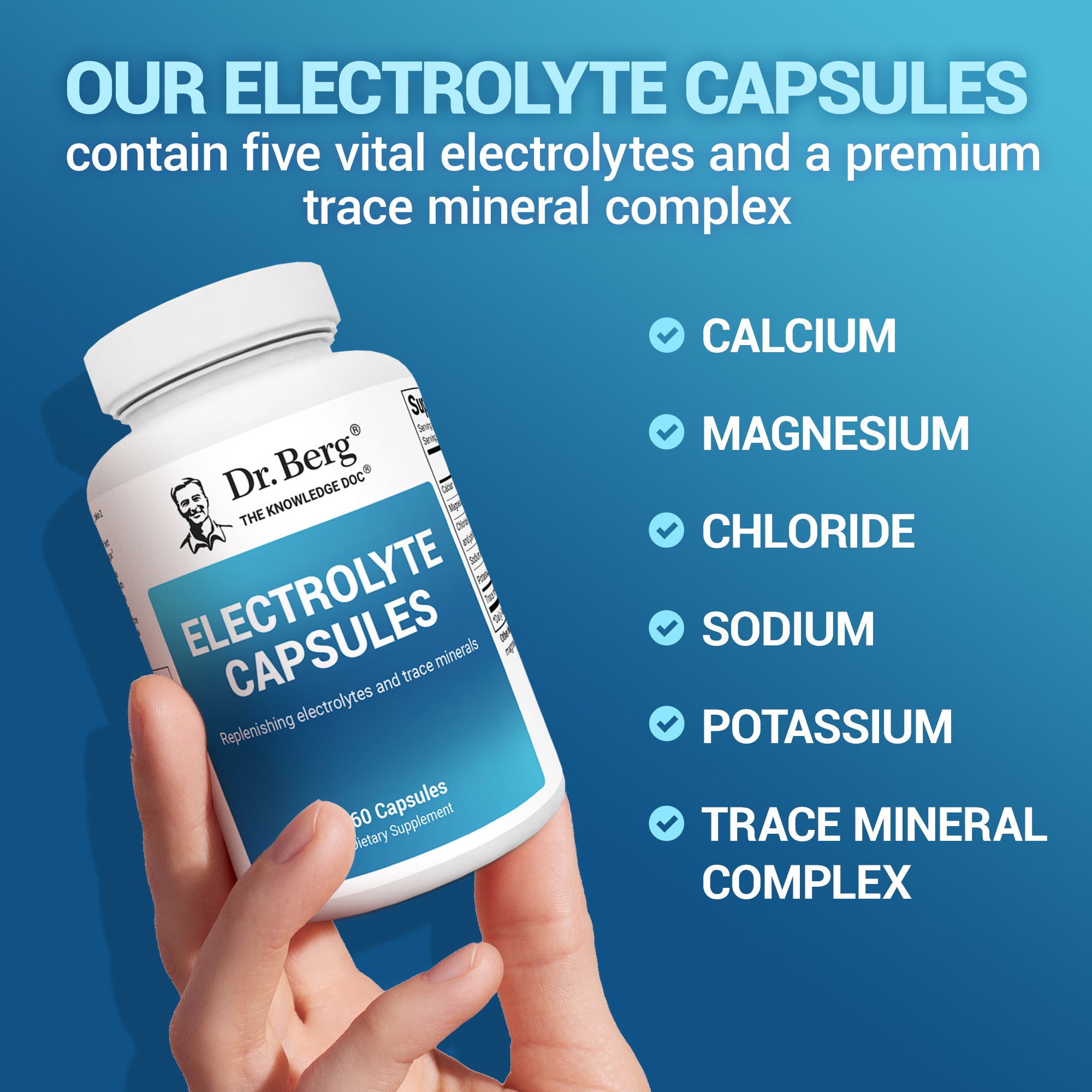 Electrolyte Capsules with Potassium and Magnesium – Dr. Berg