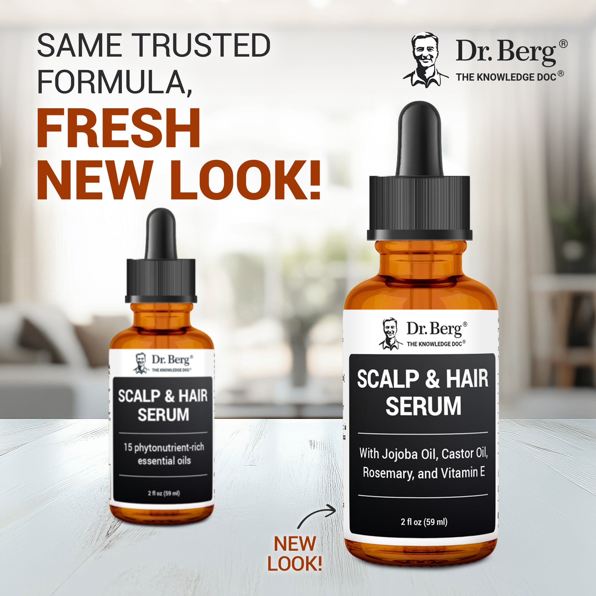Scalp & Hair Serum – 2 fl oz – Dr. Berg