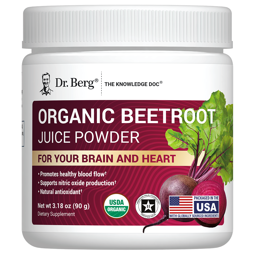 Organic Beetroot Juice Powder – Raw, Fresh, USDA Organic – Berg