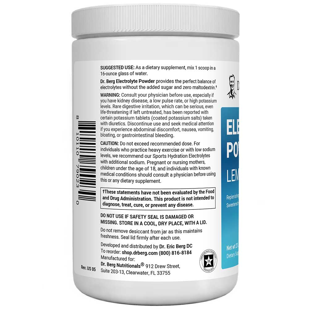 Electrolyte Powder with Potassium and Magnesium – Dr. Berg
