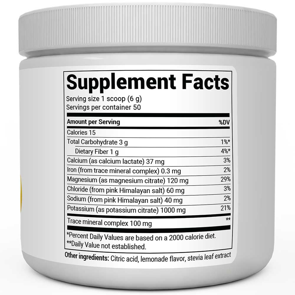 Electrolyte Powder with Potassium and Magnesium – Dr. Berg