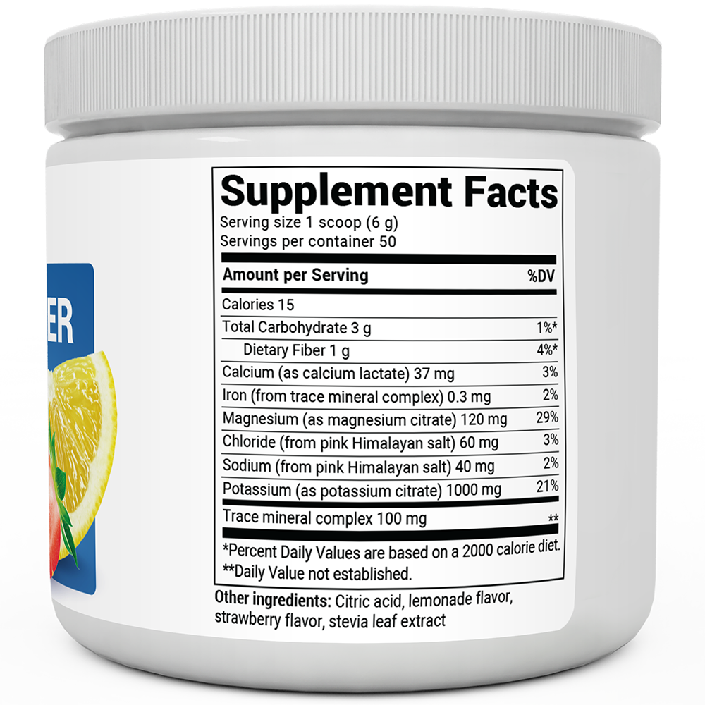 Electrolyte Powder with 1000 mg of Potassium with Magnesium