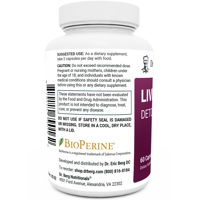 Liver Cleanse Detox Support Milk Thistle, Ox Bile & Choline - 60 Caps ...
