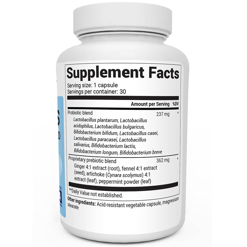 Probiotics with Prebiotic Blend – 30 Vegetable Capsules – Dr. Berg