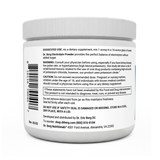 Electrolyte Powder, Strawberry Lemonade Flavor bottle label, left side view, suggested use instructions, safety warning details.