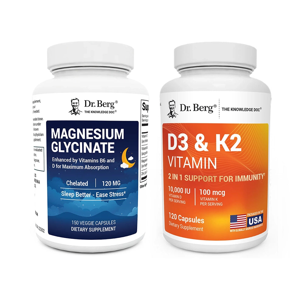 Magnesium Glycinate and D3 & K2 Bundle