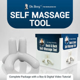 Dr. Berg's Neck and Back Self-Massage tool, complete package with box and digital video tutorial.