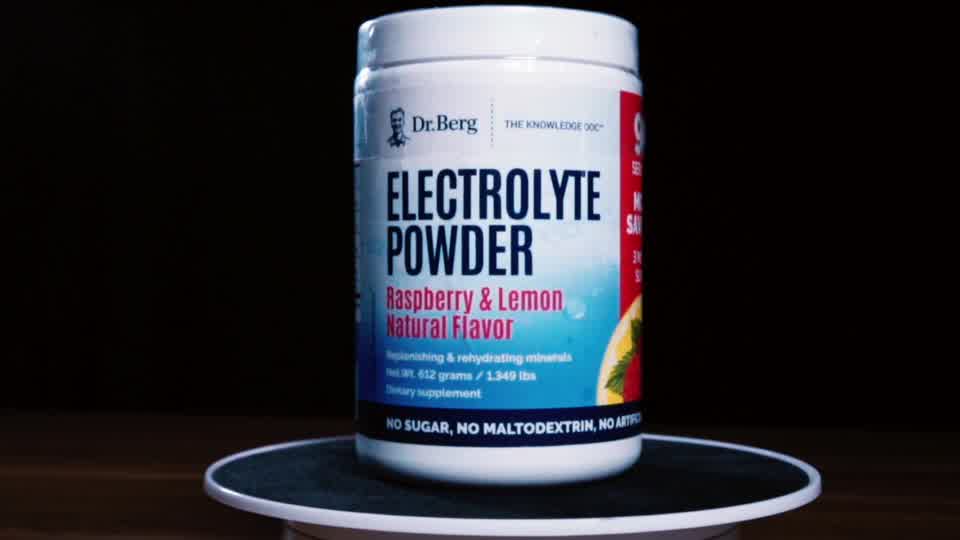 Dr. Berg explains why he created electrolyte powder and describe what it is. 