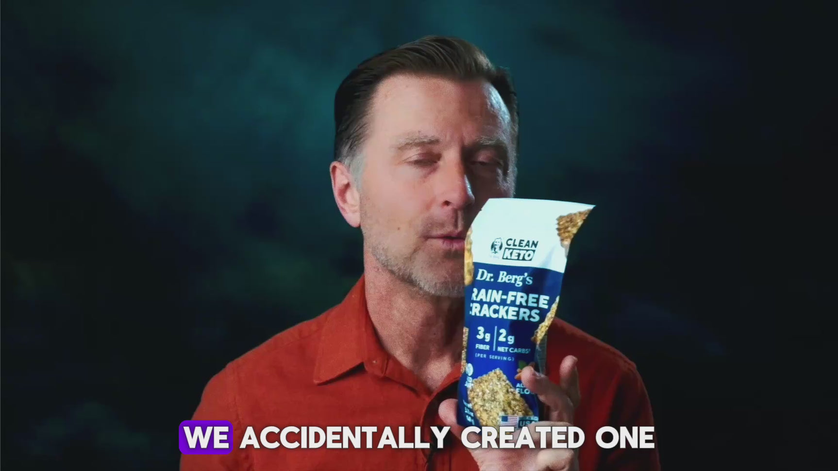 Dr. Berg gives a quick overview of Dr. Berg’s Grain-Free Crackers.
