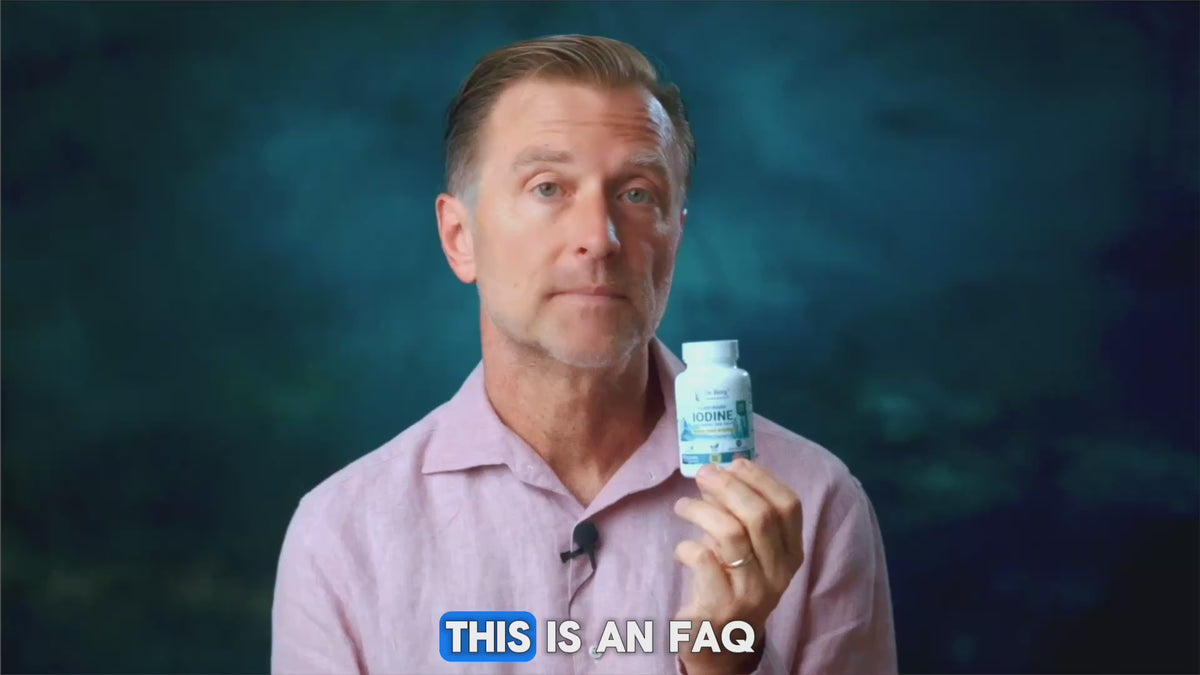 Dr. Berg gives a brief overview on Iodine.