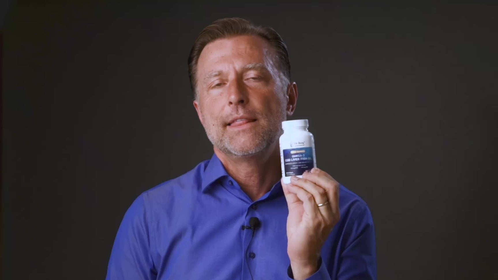 Dr. Berg gives a quick overview of Wild-Caught Omega-3 Cod Liver Fish Oil DHA EPA.