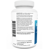 Electrolyte Capsules bottle label, left side view, suggested use instructions, safety warning details.