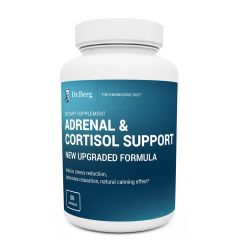 Adrenal and Cortisol Support supplement | Dr.Berg Original new and upgraded formula 