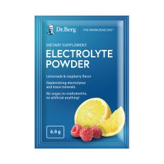 Dr.Berg Electrolyte Powder - Packets - Raspberry lemon electrolyte