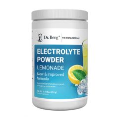 Electrolyte Powder Lemonade 100 Servings | Dr. Berg