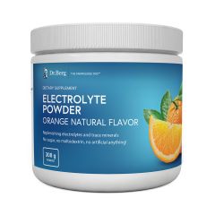 Dr.Berg best electrolyte powder with orange flavor
