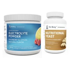 Keto Combo | Dr.Berg original formula. Nutritional Yeast and Electrolyte powder