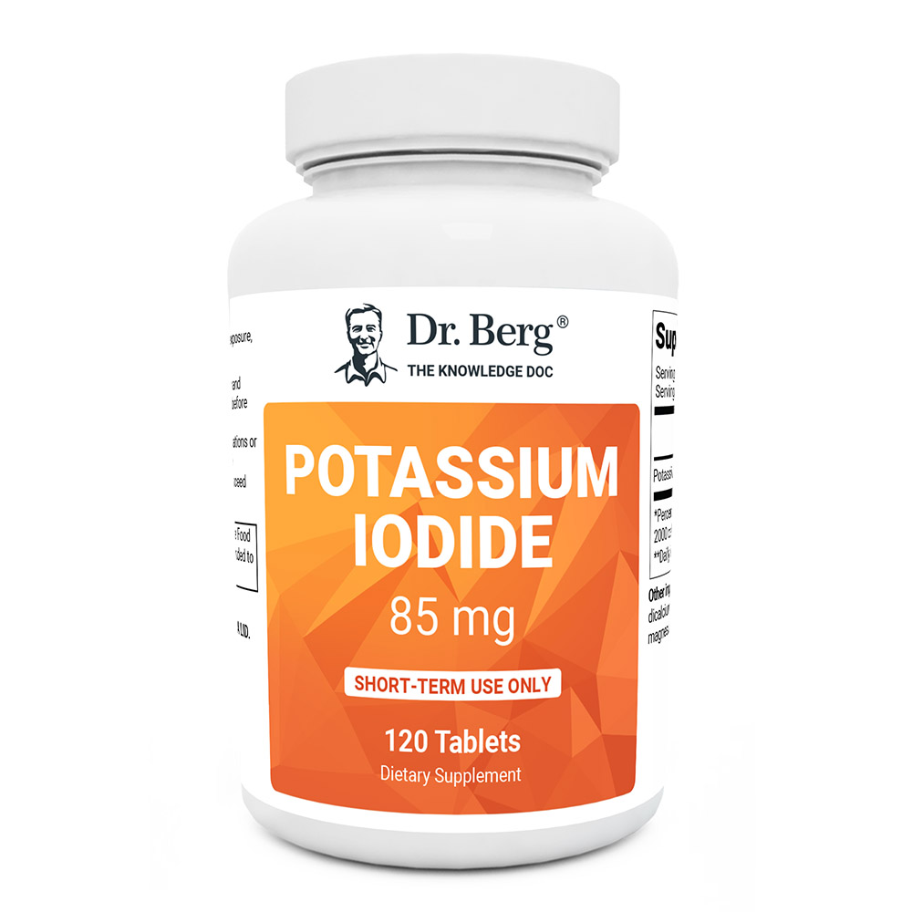 Potassium IodideSupport Thyroid Health Dr. Berg